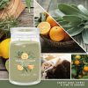 YANKEE CANDLE SAGE & CITRUS SIGNATURE 2-WICK LARGE JAR