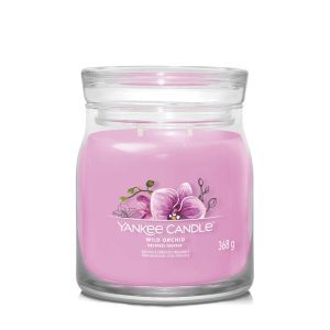 YANKEE CANDLE WILD ORCHID SIGNATURE 2-WICK MEDIUM JAR