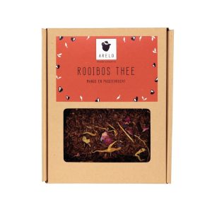 ARELO - LOSSE THEE - ROOIBOS THEE MANGO EN PASSIEVRUCHT - DOOSJE 45 GRAM