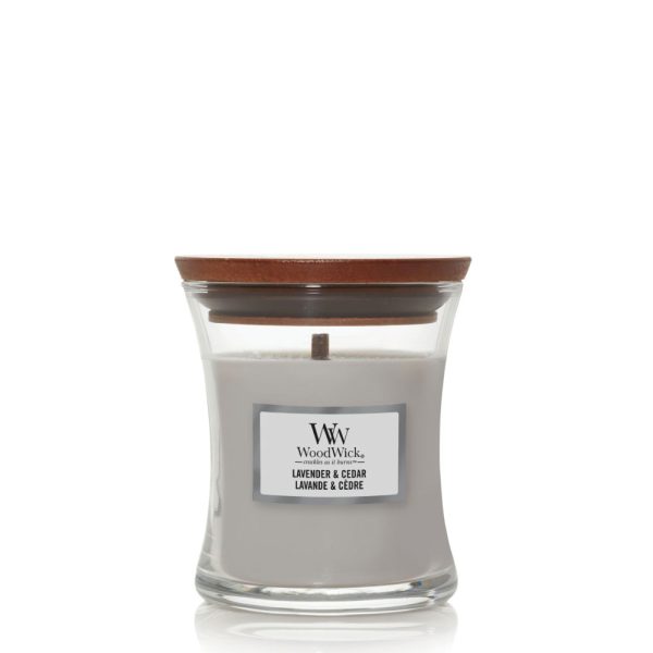 WOODWICK LAVENDER & CEDAR MINI CANDLE