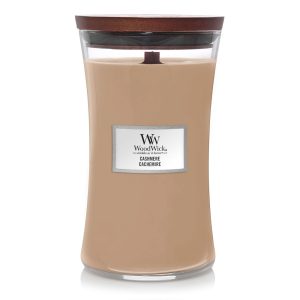 WOODWICK CASHMERE LARGE CANDLE