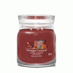 YANKEE CANDLE AUTUMN DAYDREAM SIGNATURE 2-WICK MEDIUM JAR