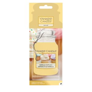 YANKEE CANDLE VANILLA CUPCAKE CAR JAR