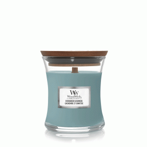 WOODWICK EVERGREEN CASHMERE MINI CANDLE