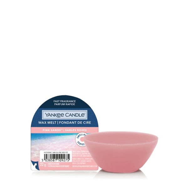 YANKEE CANDLE PINK SANDS WAX MELT