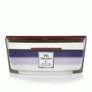 WOODWICK EVENING LUXE ELLIPSE CANDLE TRILOGY