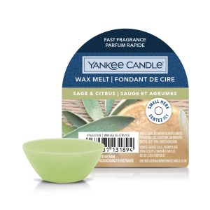 YANKEE CANDLE SAGE & CITRUS WAX MELT