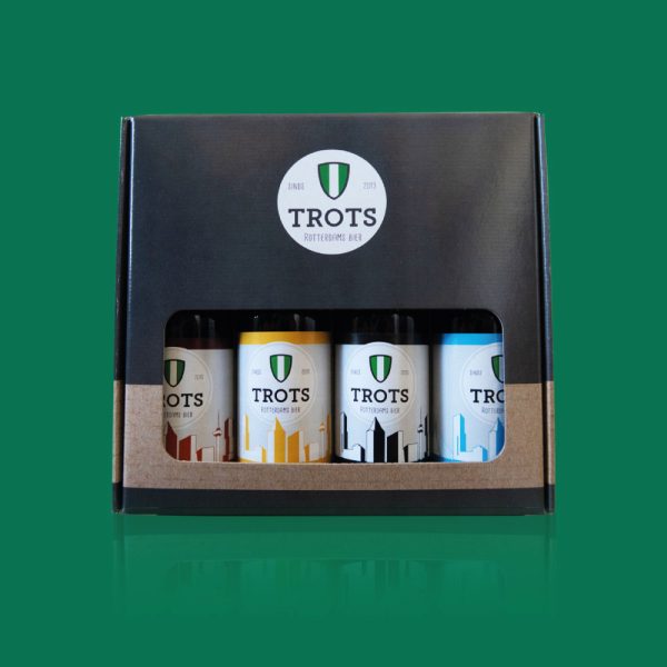 BIER - TROTS ROTTERDAMS BIER - CADEAUPAKKET GERS - 4x 33CL