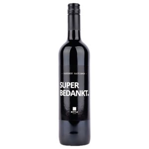 FLESSENWERK - FLES WIJN - SUPER BEDANKT - CABERNET SAUVIGNON 750 ML