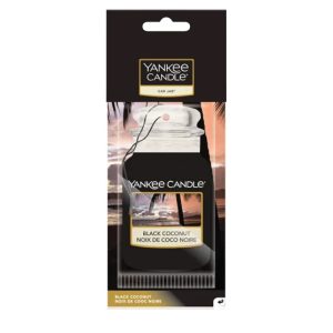 YANKEE CANDLE BLACK COCONUT CAR JAR