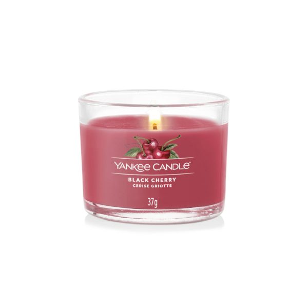 YANKEE CANDLE BLACK CHERRY MINI CANDLE 3-PACK