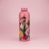 HOLLAND DRINKFLES - PRETTY TULIPS - ROZE