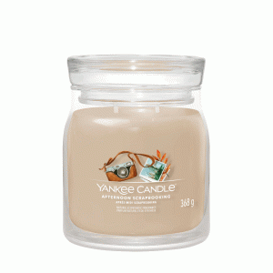 YANKEE CANDLE AFTERNOON SCRAPBOOKING SIGNATURE 2-WICK MEDIUM JAR