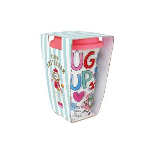 BLOND AMSTERDAM BEKER TO GO 0.35L HUG IN A CUP EVEN BIJKLETSEN