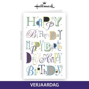 HALLMARK WENSKAART TURNOWSKY 56 - VERJAARDAG