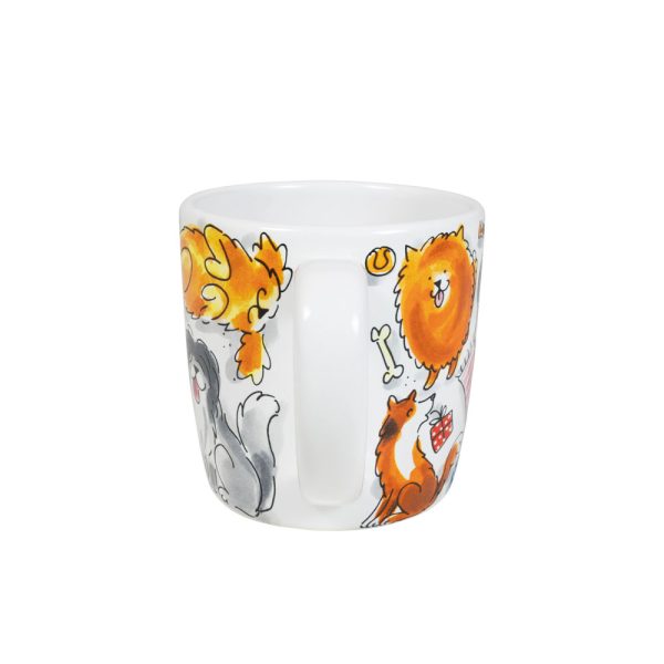 BLOND AMSTERDAM LICHTHUISJE 8CM X 8CM X 14CM DOG LOVER