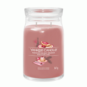 YANKEE CANDLE PARISIAN HOLIDAY BRUNCH SIGNATURE 2-WICK LARGE JAR