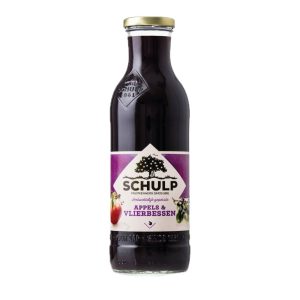 SCHULP - VERSE APPEL- & VLIERBESSENSAP 750ML