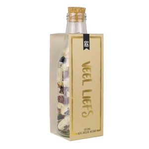 100% LEUK - MOMENTEN FLES MET TOFFEES - VEEL LIEFS