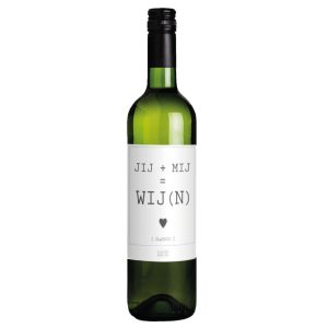 FLESSENWERK - FLES WIJN - JIJ + MIJ = WIJ (N) - SAUVIGNON BLANC 750 ML