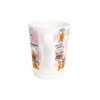 BLOND AMSTERDAM BEKER XL 0.5L MAZAGRAN HOT CHOCOLATE ROZE + PETIT FOUR BORDJE Ø12CM