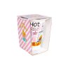BLOND AMSTERDAM BEKER XL 0.5L MAZAGRAN HOT CHOCOLATE ROZE + PETIT FOUR BORDJE Ø12CM