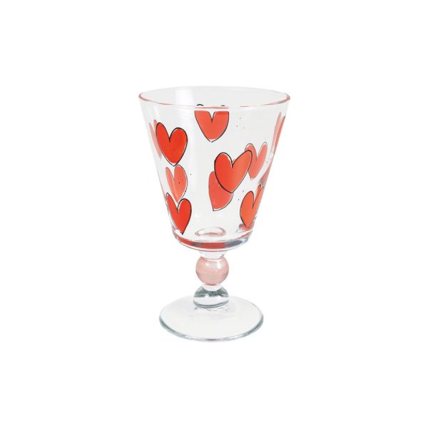 BLOND AMSTERDAM WINE GLASS HARTJES ROOD - VALENTIJN