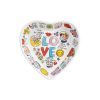 BLOND AMSTERDAM HARTVORMIGE SCHAAL Ø22CM LOVE - VALENTIJN
